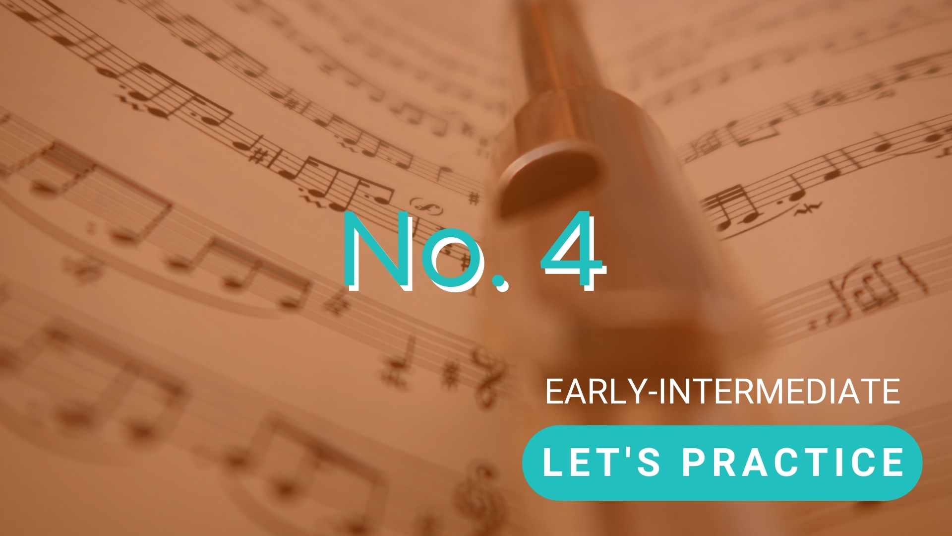 Let’s practice no. 4 for earlyintermediate players The Flute Practice
